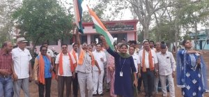 ऑपरेशन सिंदूर की सफलता पर ठेलकाडीह में निकाली गई भव्य तिरंगा यात्रा, देशभक्ति नारों से गूंजा माहौल