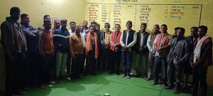 जिला अध्यक्ष के उपस्थिति में बुथ कमेटी के अध्यक्ष बने विष्णु साहू