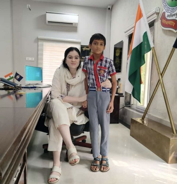 जिले की परीक्षा में मननराज के किया टॉप,एसपी से मिली शुभकामनाएं