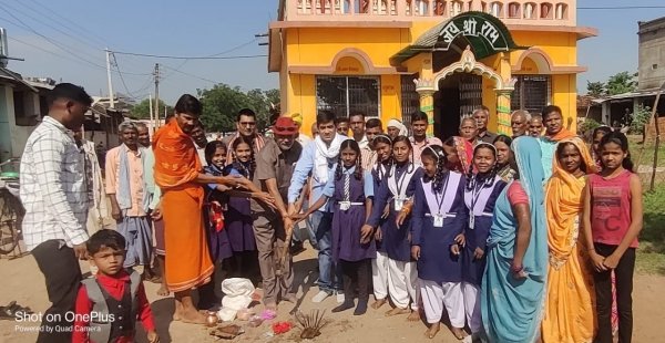 सिरदार खपरी में 23 लाख के कार्यों का भूमिपूजन