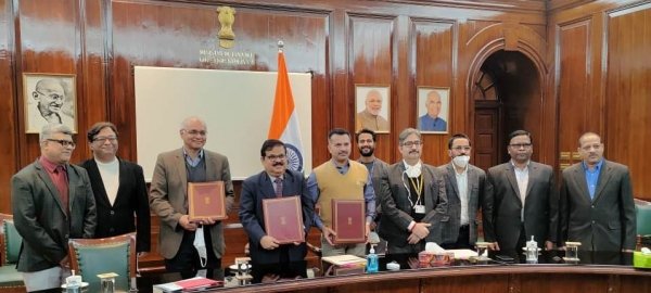 एक हजार 36 करोड़ की चिराग परियोजना के लिए हुआ एमओयू,&nbsp;इस परियोजना से किसानों को लाभदायी खेती के लिए मिलेगी मदद