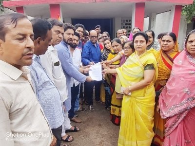 जैन मुनि महाराज के हत्या के विरोध में सकल जैन समाज छुईखदान ने एसडीएम को सौंपा ज्ञापन